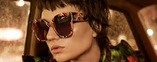 Gafas de sol vintage patilla ancha