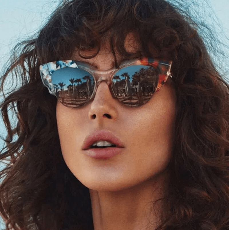 Gafas de sol vintage estilo zafari